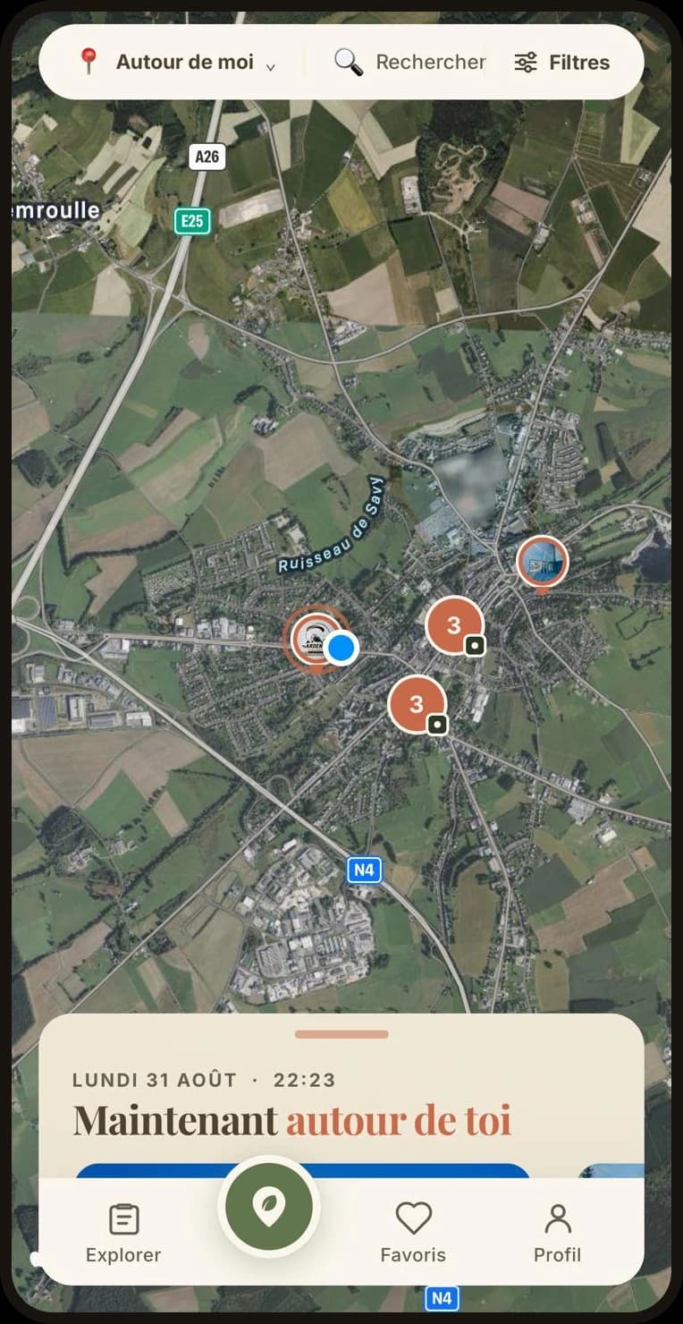 Et sur une carte, pour décider d’un coup d’œil