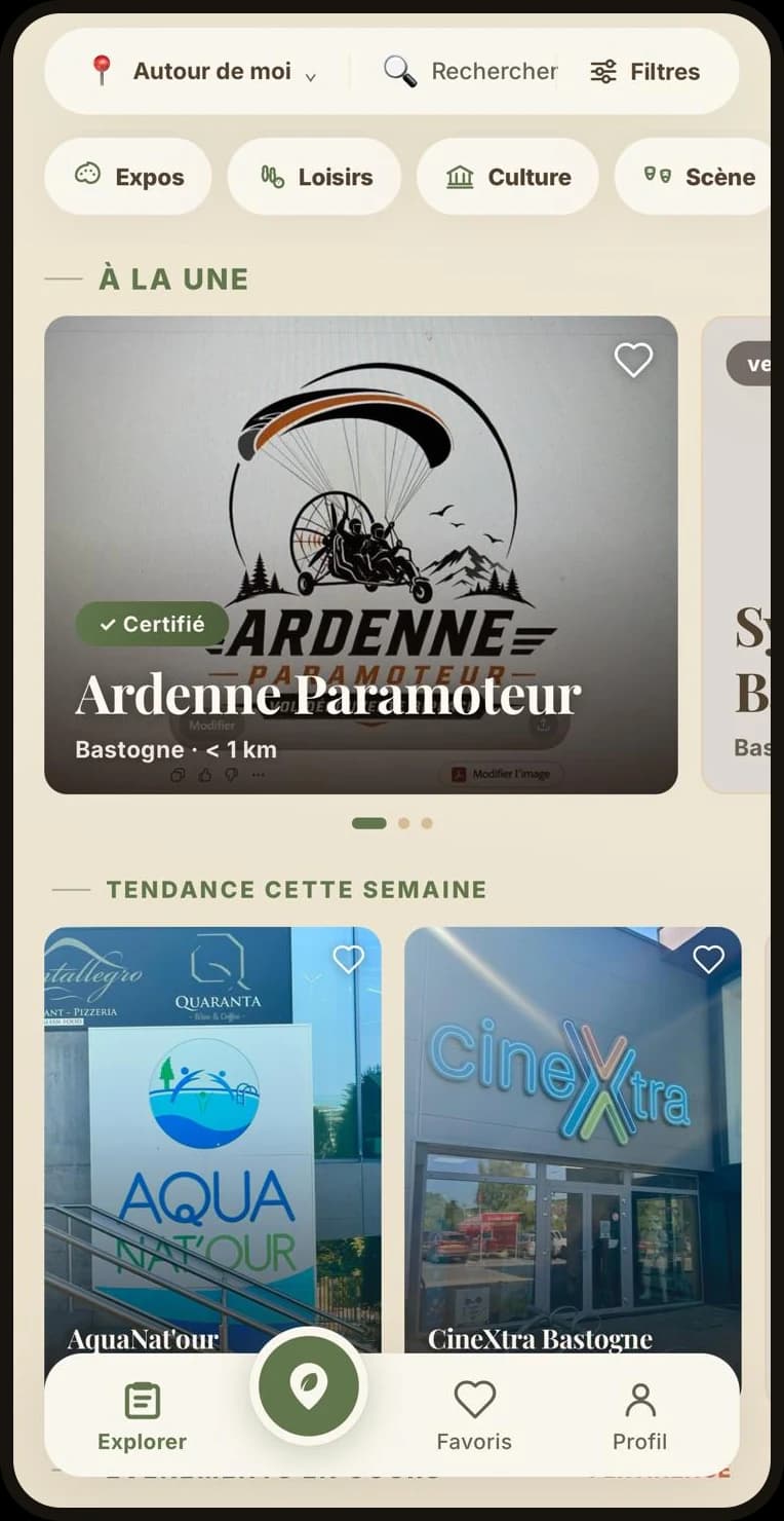 Découvre autour de toi