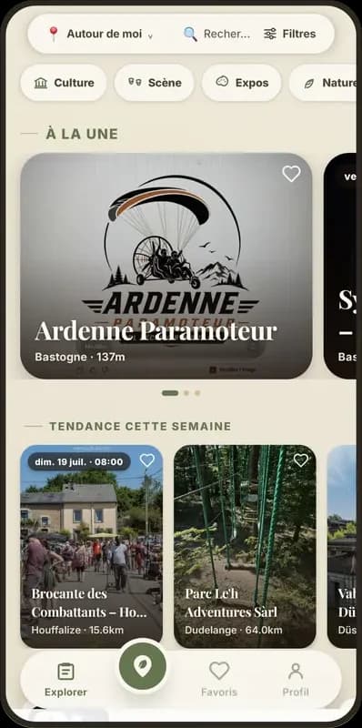 Découvre ce qui t’entoure