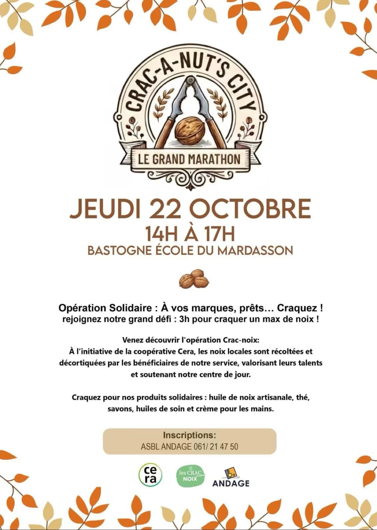Crac-a-nut's city – Le grand marathon