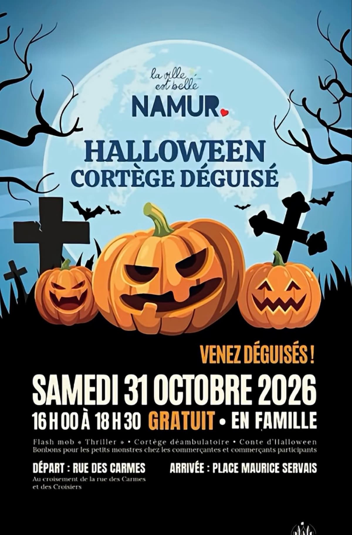 Halloween - Cortège déguisé